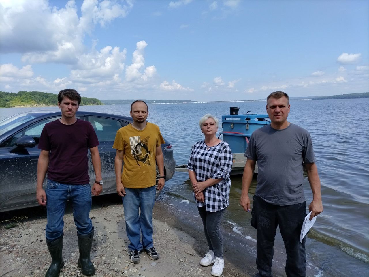 В Пензе прошел выпуск молоди стерляди