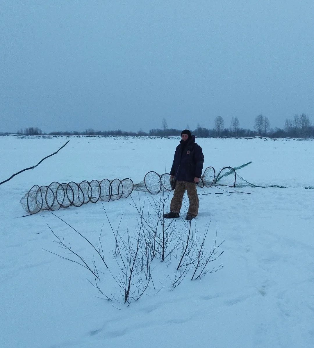 Итоги работы рыбоохраны Кировской области за период с 29 декабря 2025 года по 16 января 2026 года.