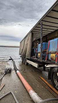 В Пензенское вдхр выпустили водные биоресурсы 